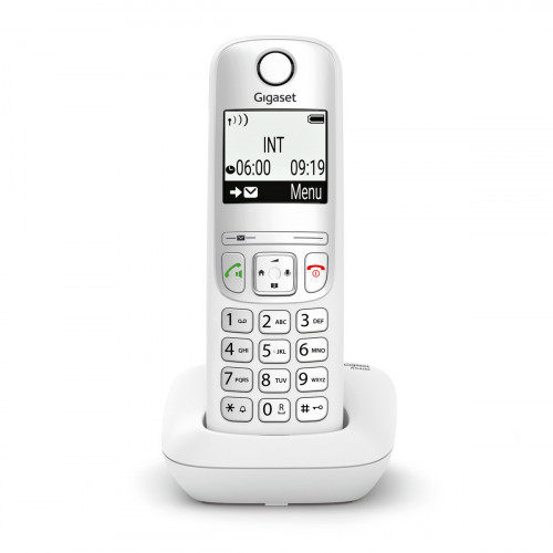 gigaset-as490-telefono-analogico-dect-identificatore-di-chiamata-bianco